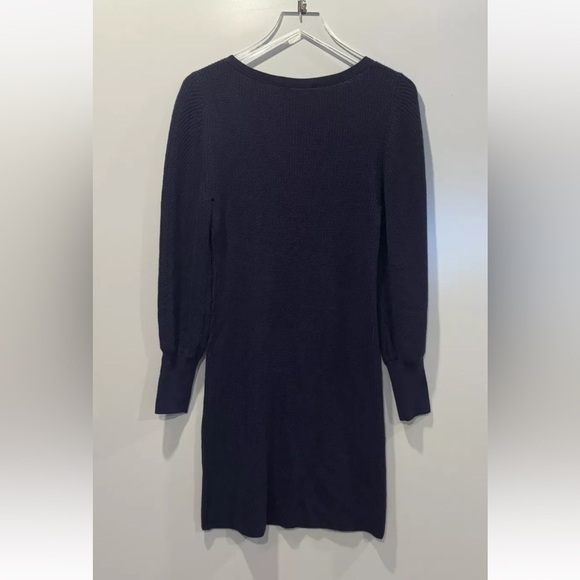 White House Black Market Purple Sweater Dress Women Medium (1077) - Picture 6 of 8